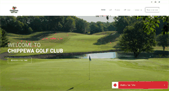 Desktop Screenshot of chippewagolfclub.com