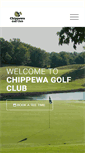 Mobile Screenshot of chippewagolfclub.com